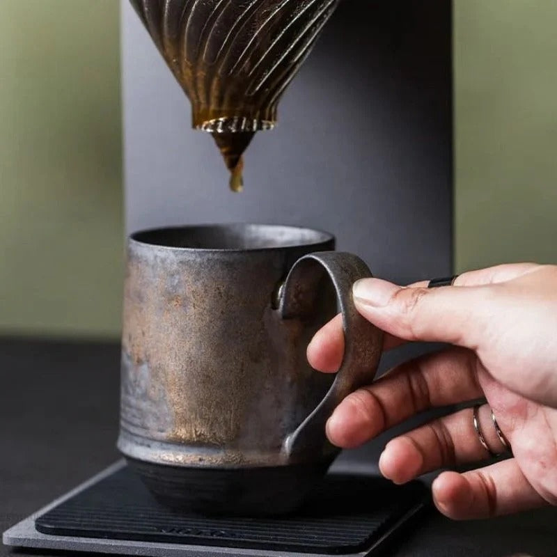 MugNest – Round Coffee Mug with Handle | Practical Design for Home or Office