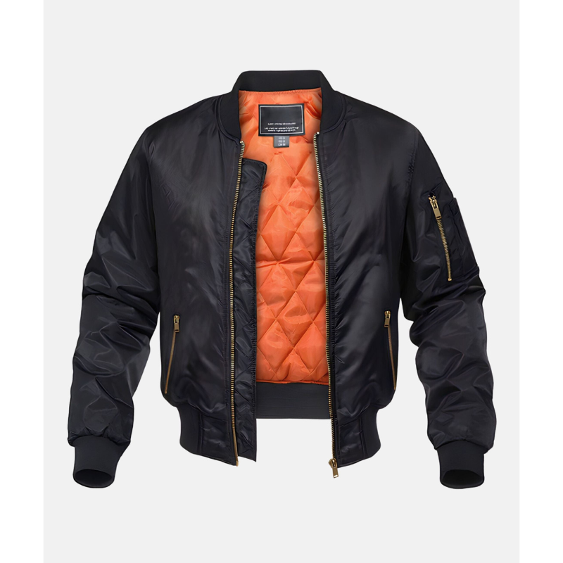 Heritage Heren Bomberjack – Gewatteerd, Tijdloos en Comfortabel