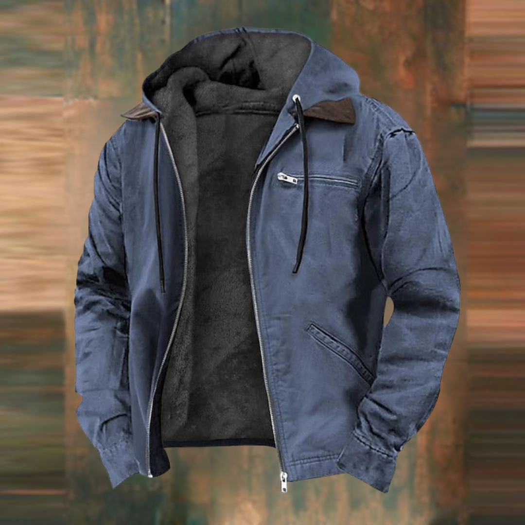 Jerome Veste Homme – Veste en Cuir Élégante & Moderne au Style Intemporel
