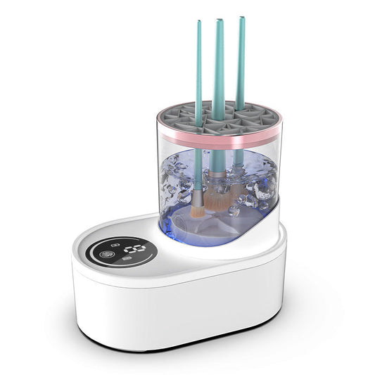 Rechargeable Electric Makeup Brush Cleaner Automatic Cleaning Tool Stand