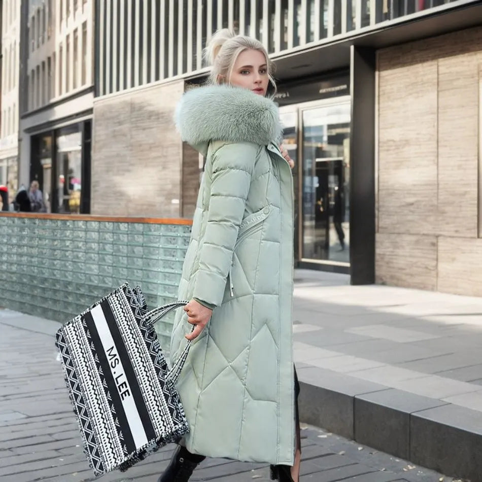 Avencea - Warm Extended Length Winter Coat
