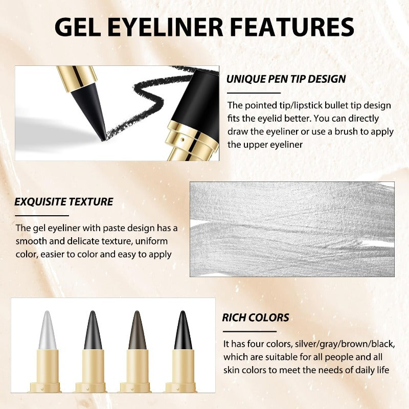 Flawless Glide™ — Command Attention with Smudge-Proof, All-Day Eye Perfection