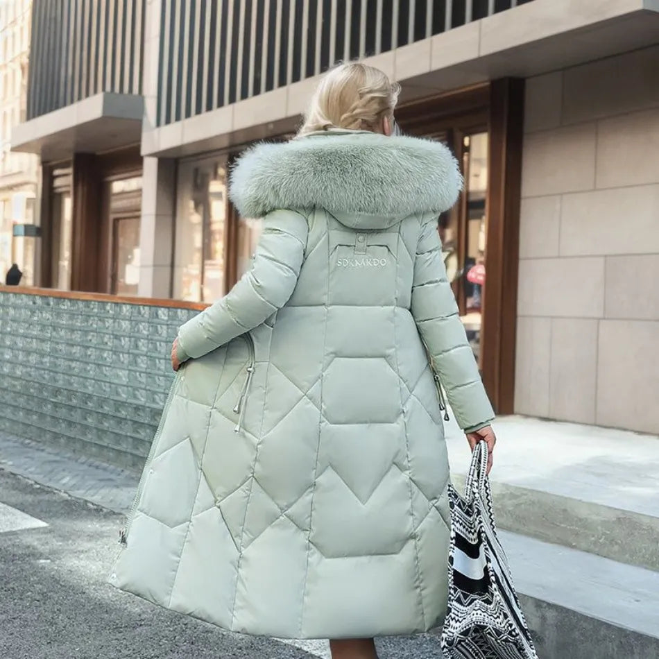 Avencea - Warm Extended Length Winter Coat