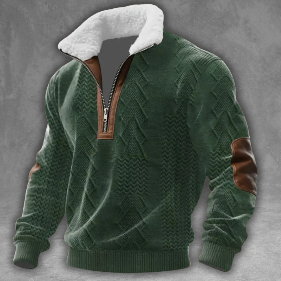 Éloi™ | Jersey polar de cuello alto con cremallera