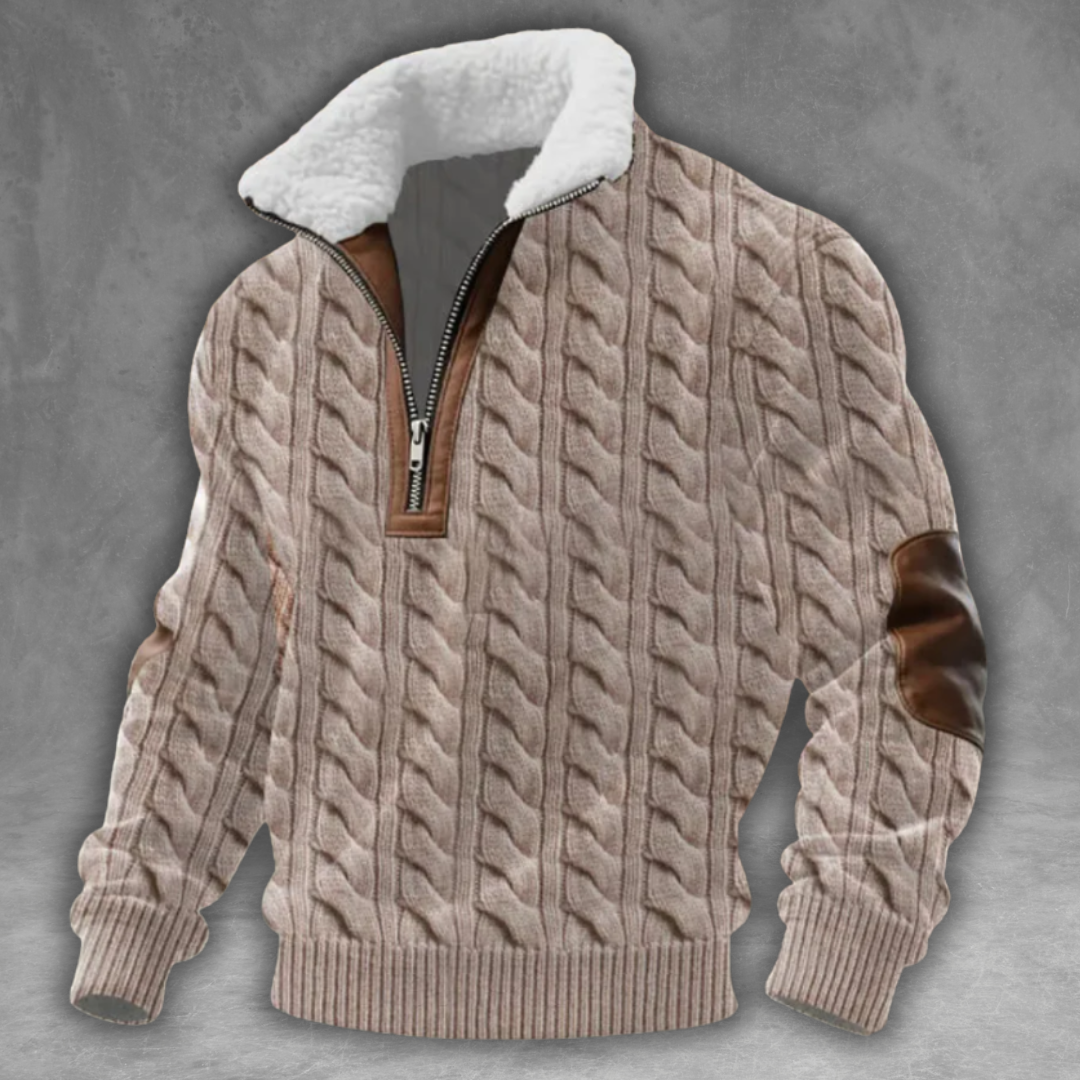 Éloi™ | Jersey polar de cuello alto con cremallera