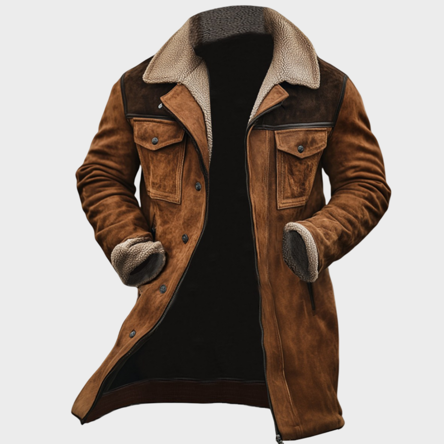 Kraveno - Vintage outdoor kabát s mnoha kapsami