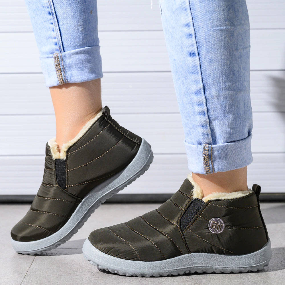 Varma Vinterskor Basses - Chaud - Confort - Élégance-Chaussures-PARIS FEMME