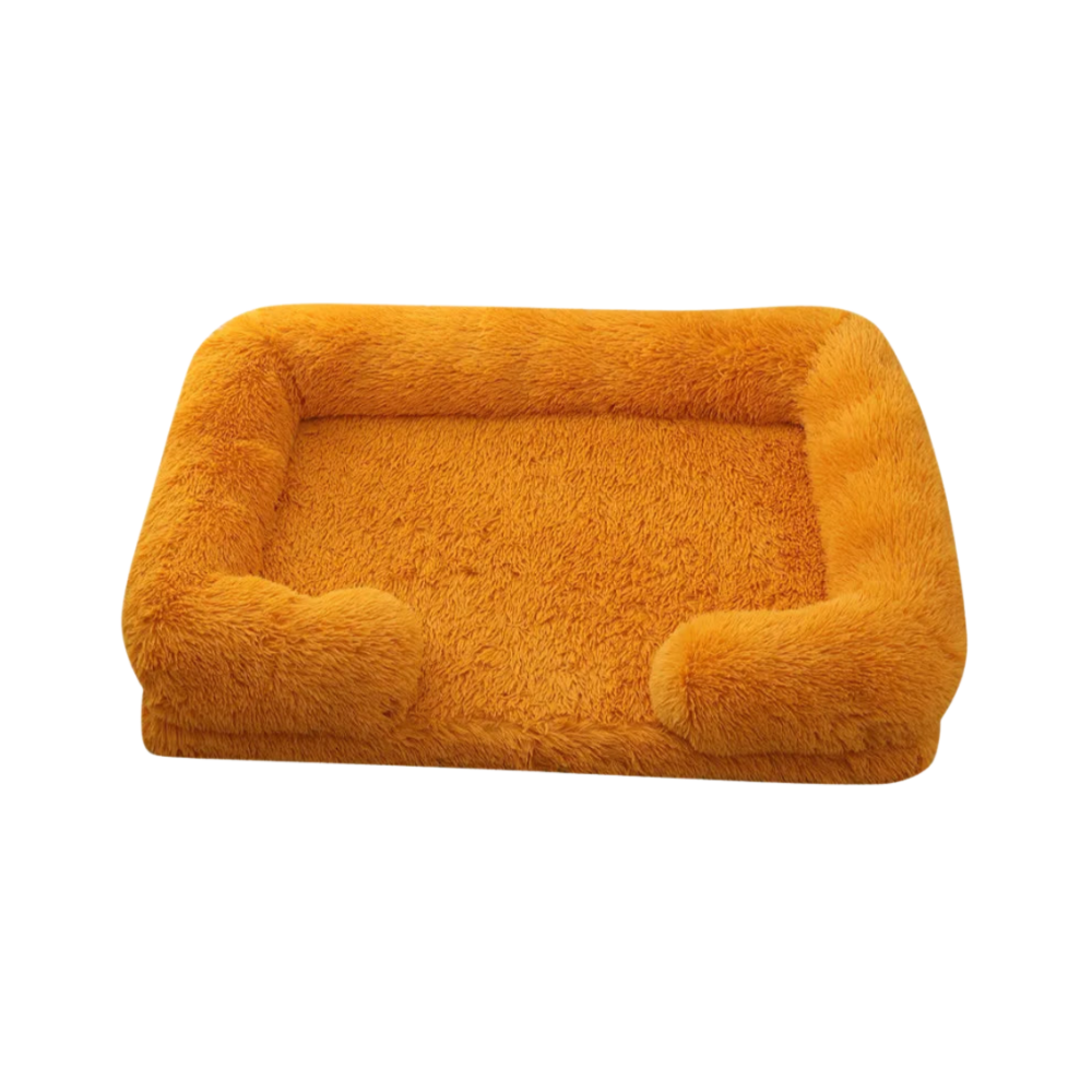 Plush Dog Bed | Anti-Slip, Washable & Durable Cozy Bed for Small to Medium Dogs