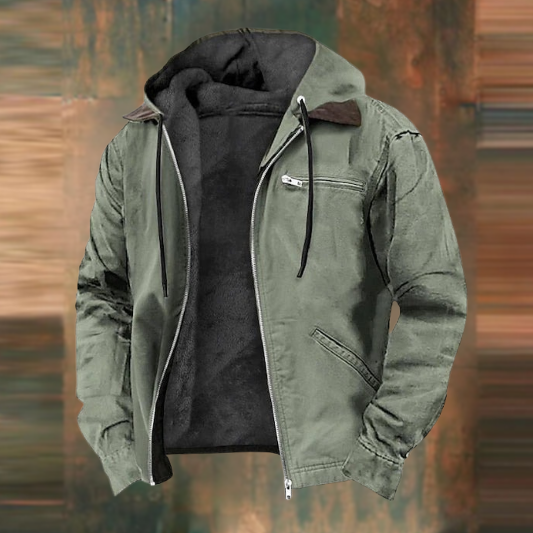 Jerome Veste Homme – Veste en Cuir Élégante & Moderne au Style Intemporel