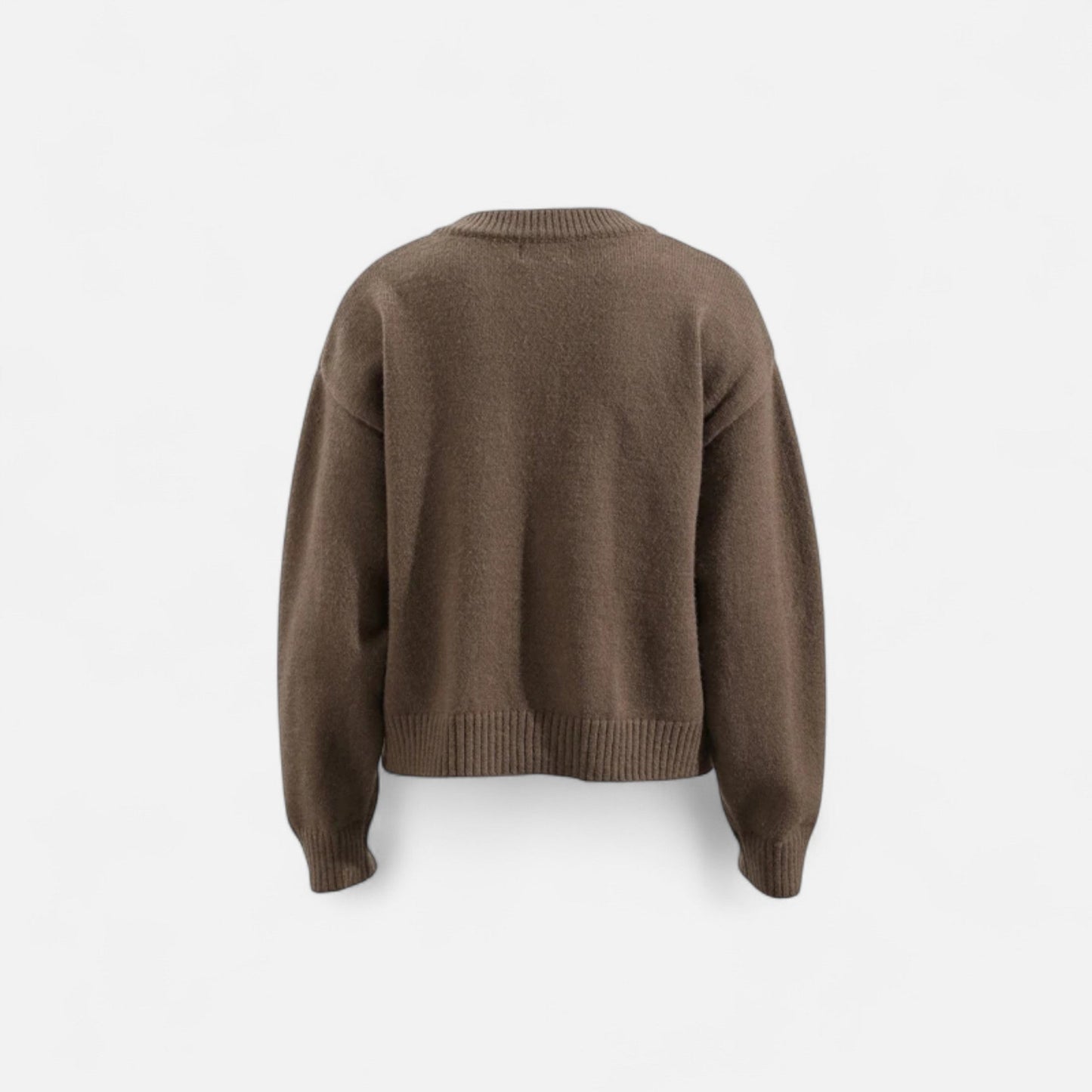 Femurea | Women’s Knitted Cardigan – Button-Up with Pockets