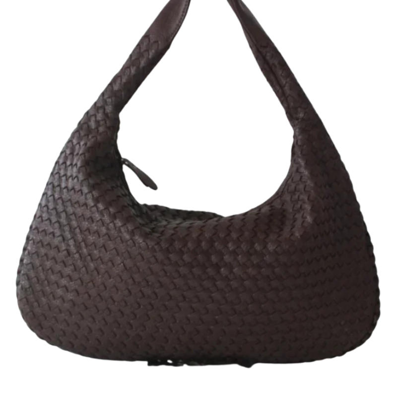 Alina – Sac bandoulière hobo avec design patchwork et ouverture zippée