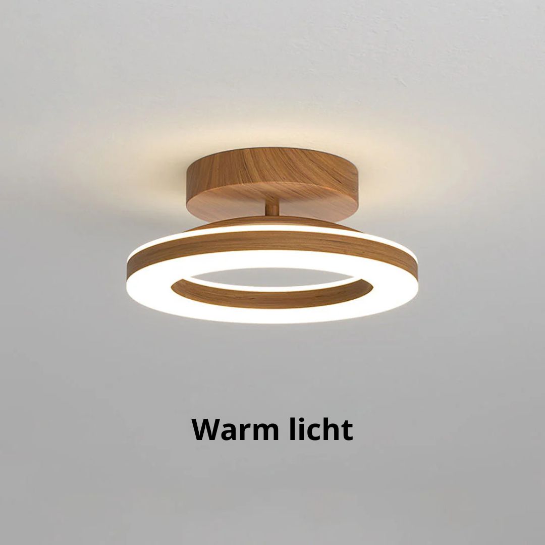 Cypressa - Ronde Plafondlamp LED Acryl voor Hal en Entree