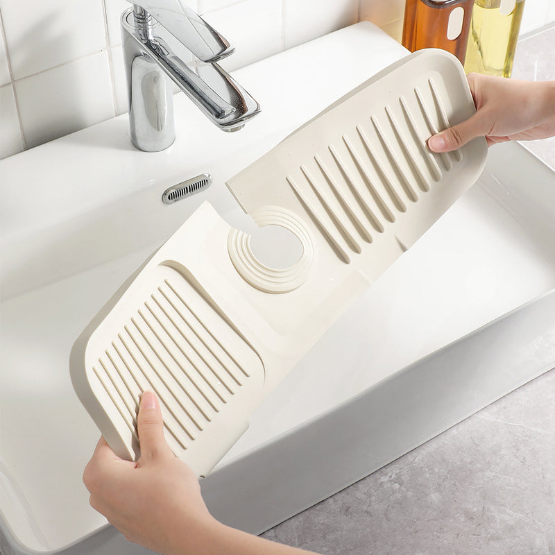 Soft-Surface Silicone Drying Mat – For Pots, Dishes, Glasses & Cutlery
