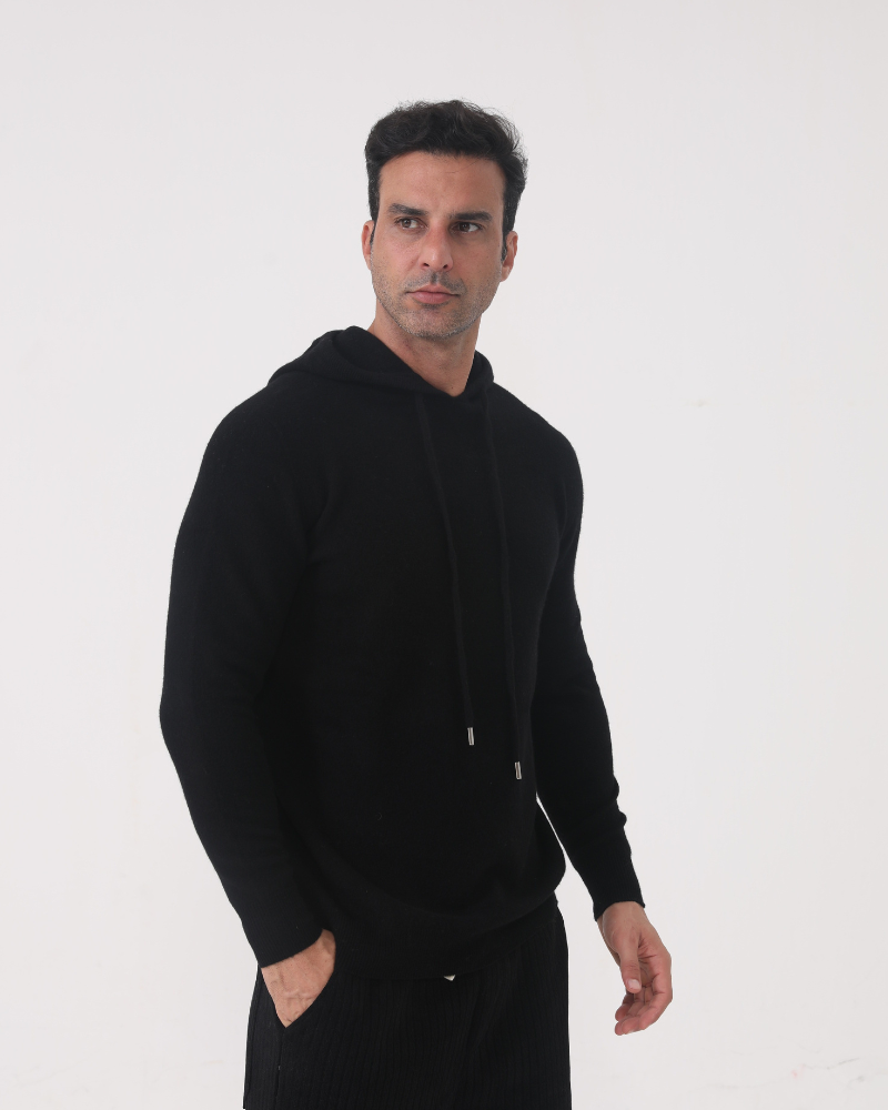 Hoodie aus 100% Kaschmir