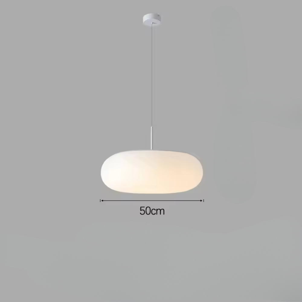 Nyxora - Moderne Crème Hanglamp in Eenvoudige Kroonluchterstijl met Warme LED Verlichting