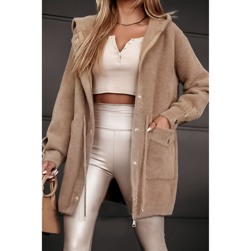 Amélie Elegante Damesjas met Fleecevoering