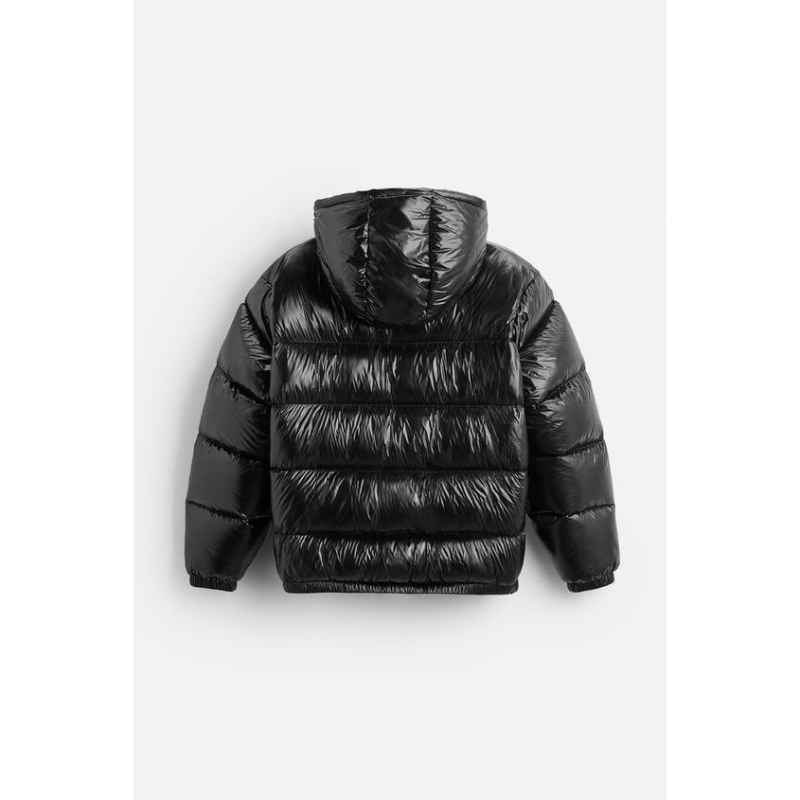 Heren Gewatteerde Puffer Jas met Capuchon