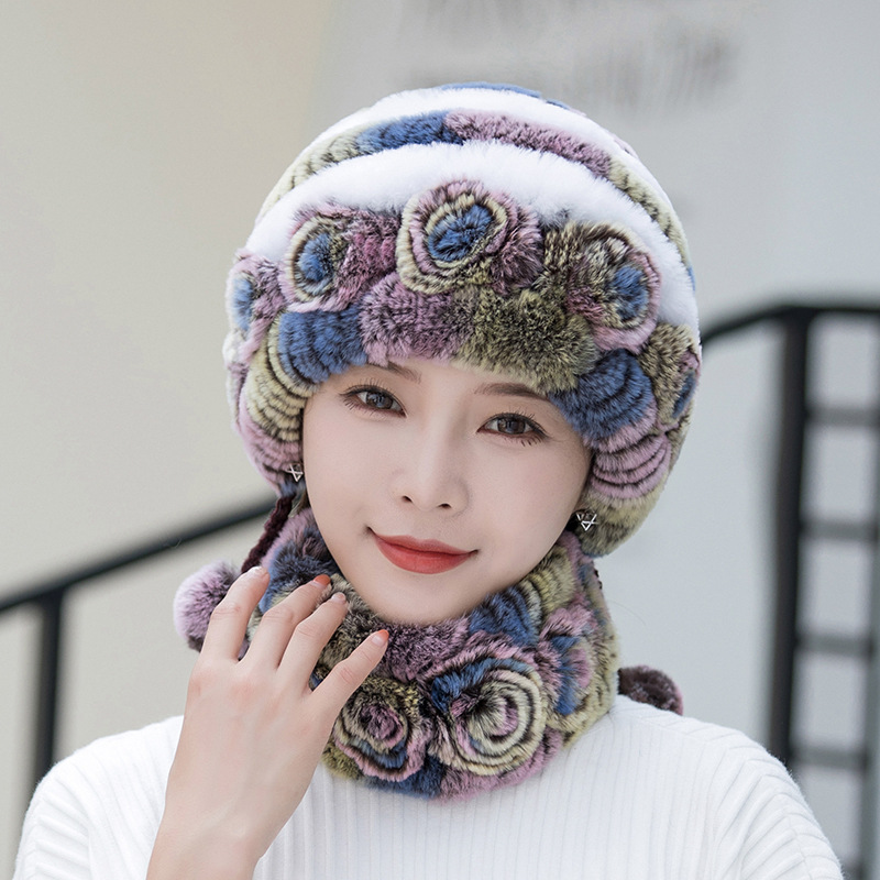 Bonnet Doux avec Bord Imitation Fourrure pour Femme | Idéal pour l’Hiver