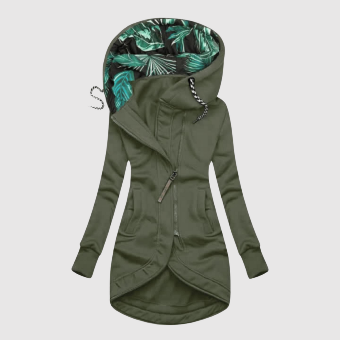 Jelena - Elegantní dámská parka s kapucí