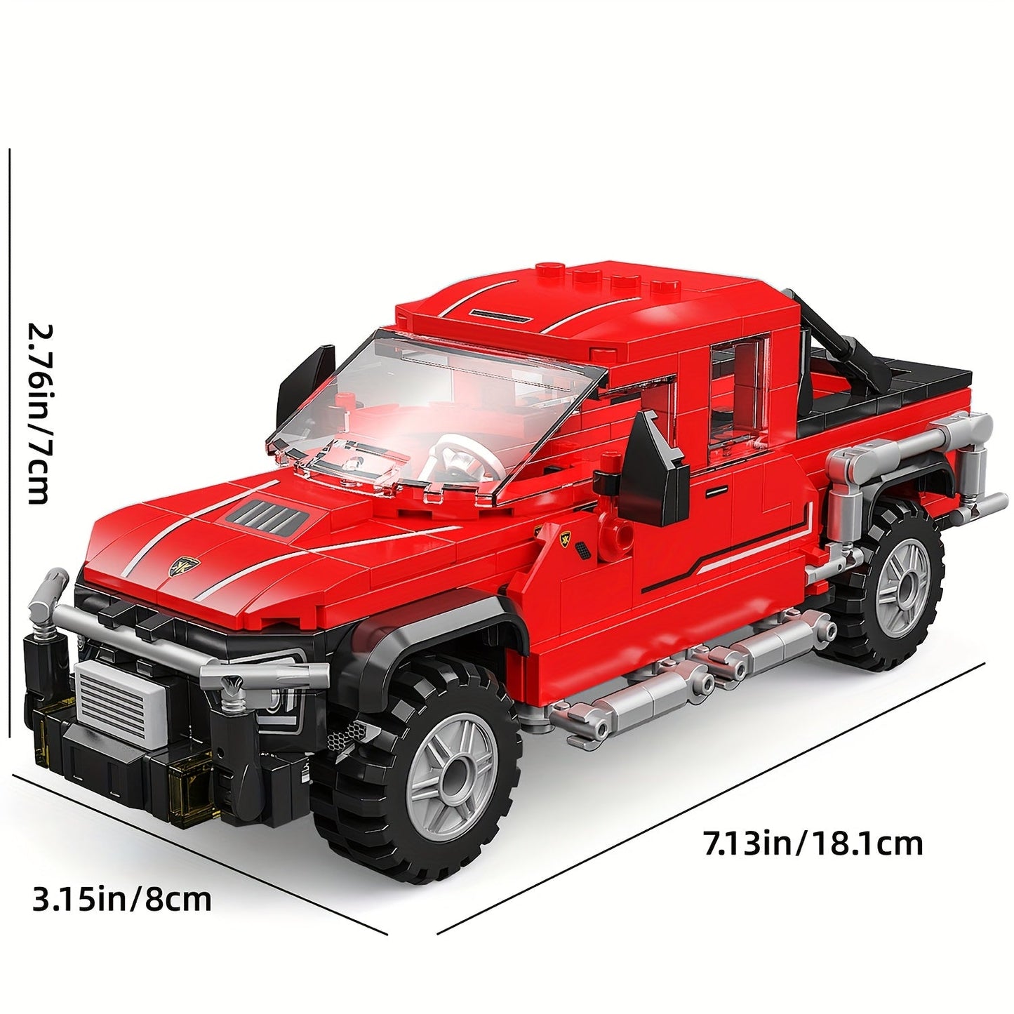 TrailRider – 300+ Stuks Off-Road Voertuig Bouwset