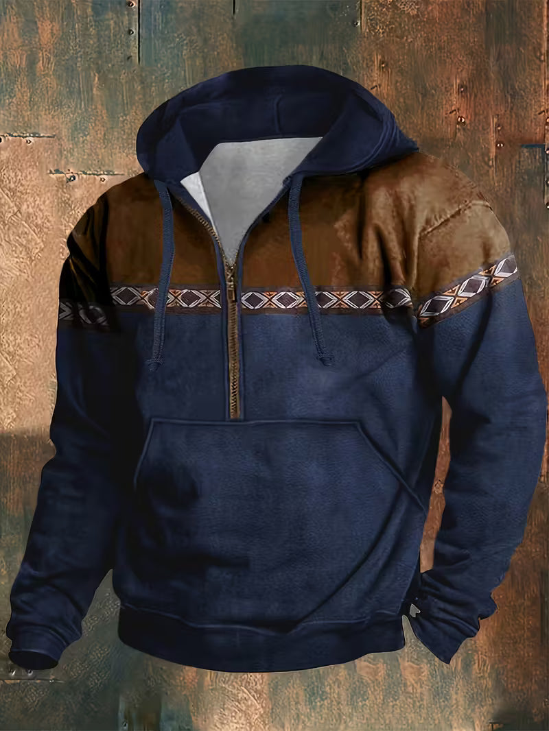 Hakan – Langärmliges Kapuzensweatshirt
