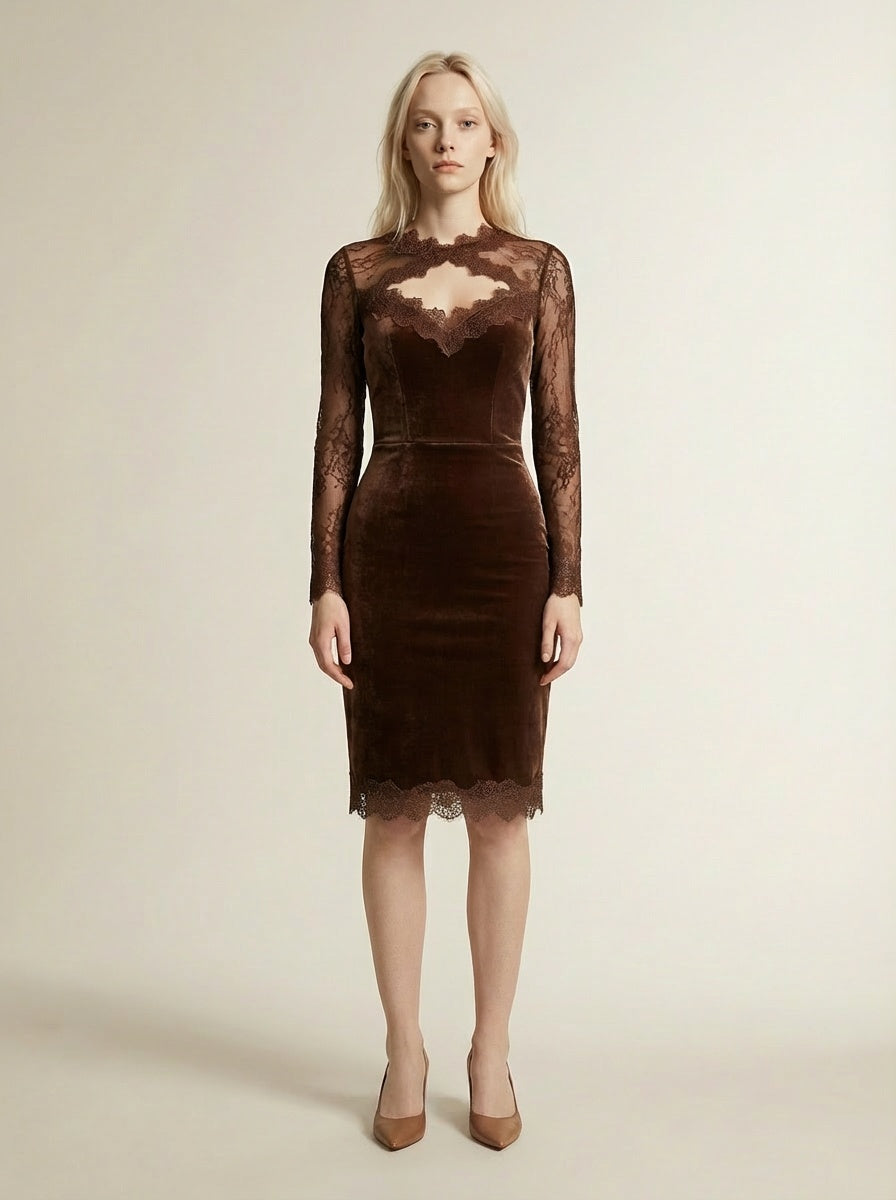 Nadiya - Minivestido con Elegante Encaje