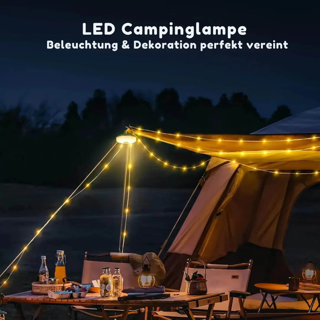 4-in-1 Multi-Function Camping Light – Light, Power & Comfort