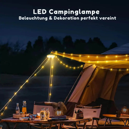 4-in-1 Multi-Function Camping Light – Light, Power & Comfort