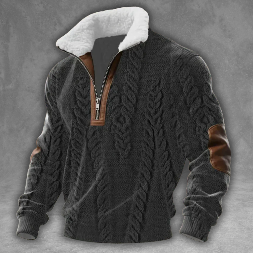 Éloi™ | Jersey polar de cuello alto con cremallera
