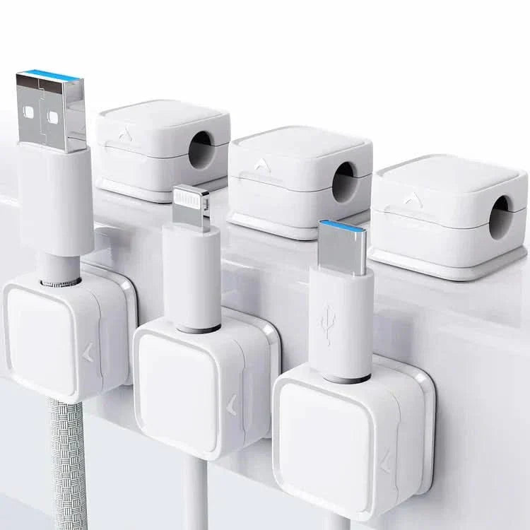 Magnetic Cable Organizer Clip for Desk & Office