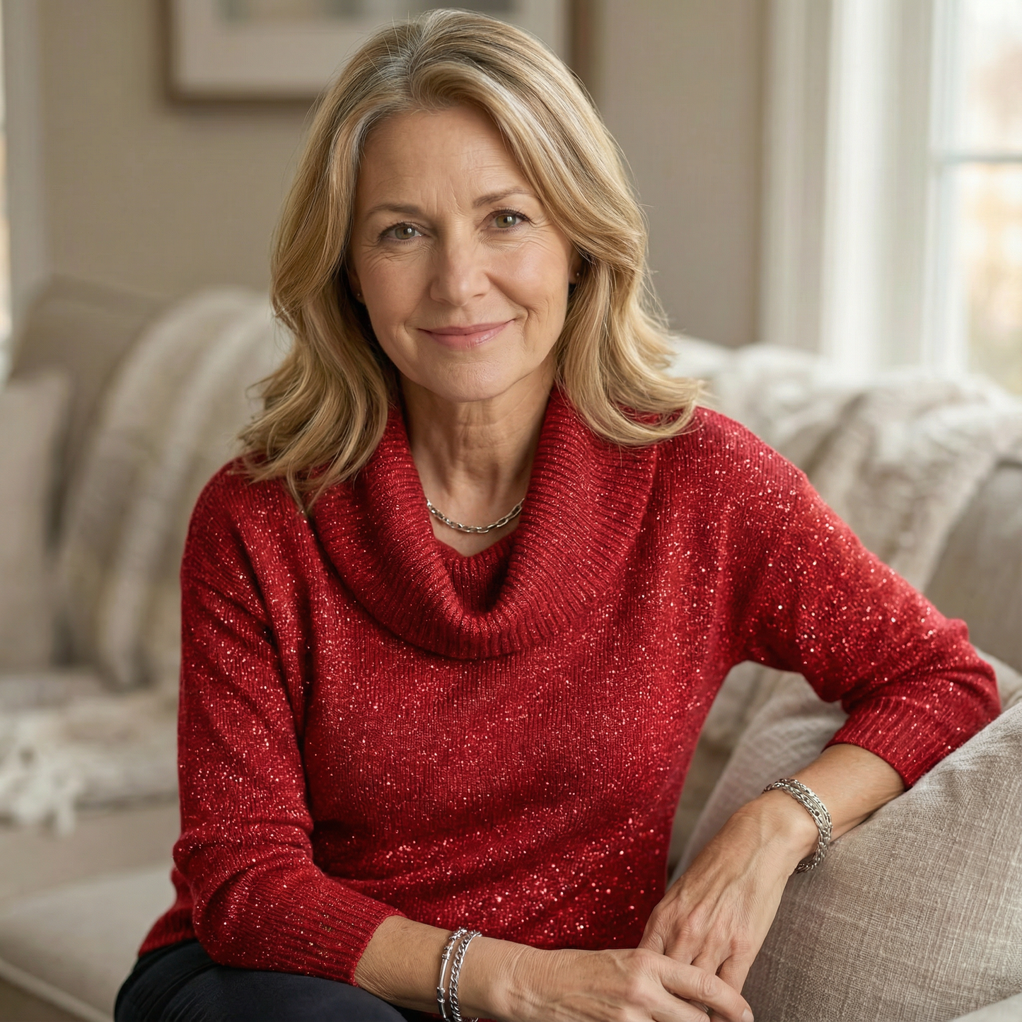 Lana™ | Elegant Knit with Sparkling Details