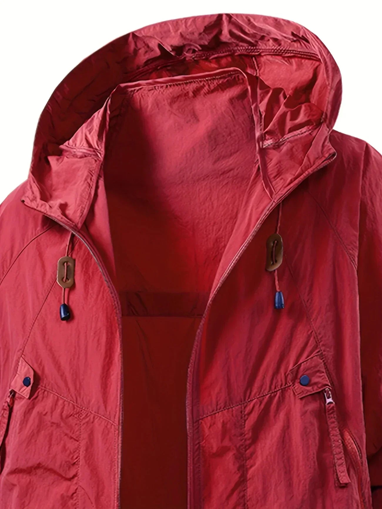 Veste à Capuche Outdoor Homme – Coupe-Vent Légère Premium