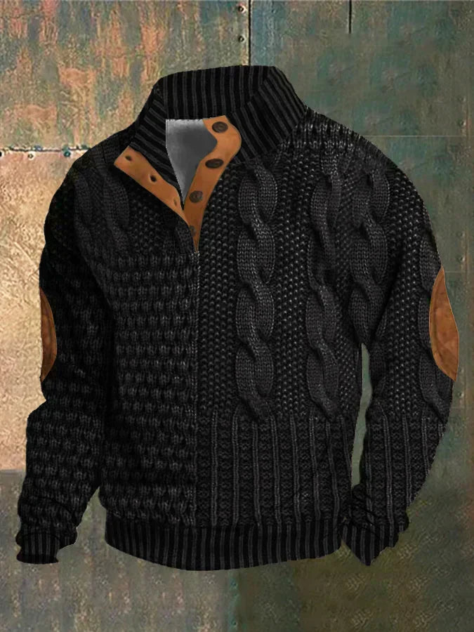 Men’s Knit Sweater – Unique Style & Warming Comfort