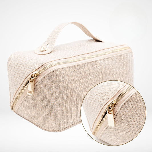 Ella - Trousse de Maquillage Elégante et Compacte Avec Plusieurs Poches d'Organisation