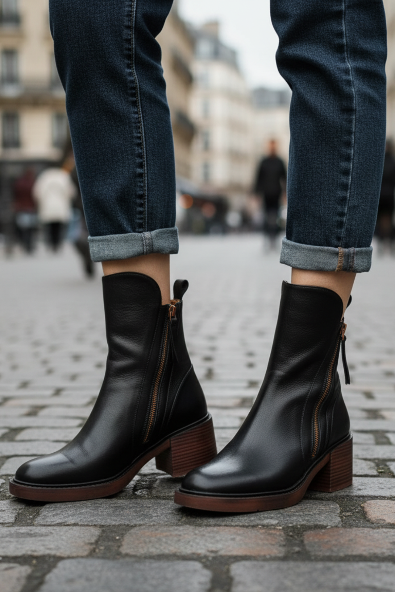 Valorine | Elegant Leather Boot