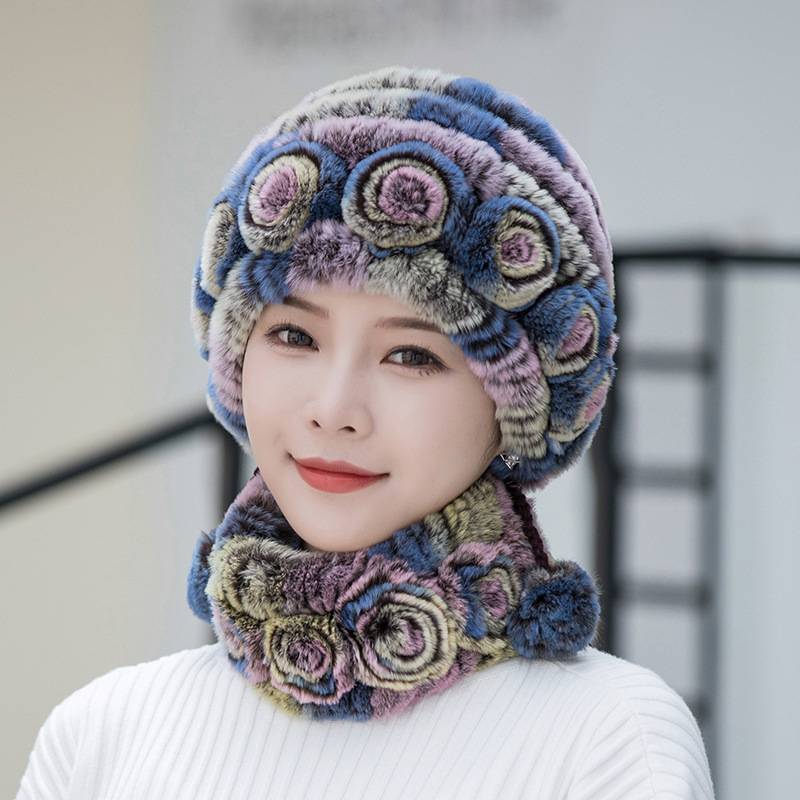 Bonnet Doux avec Bord Imitation Fourrure pour Femme | Idéal pour l’Hiver