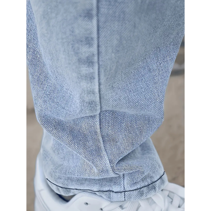 Heren Jeans met Relaxte Pasvorm – Comfortabel & Tijdloos