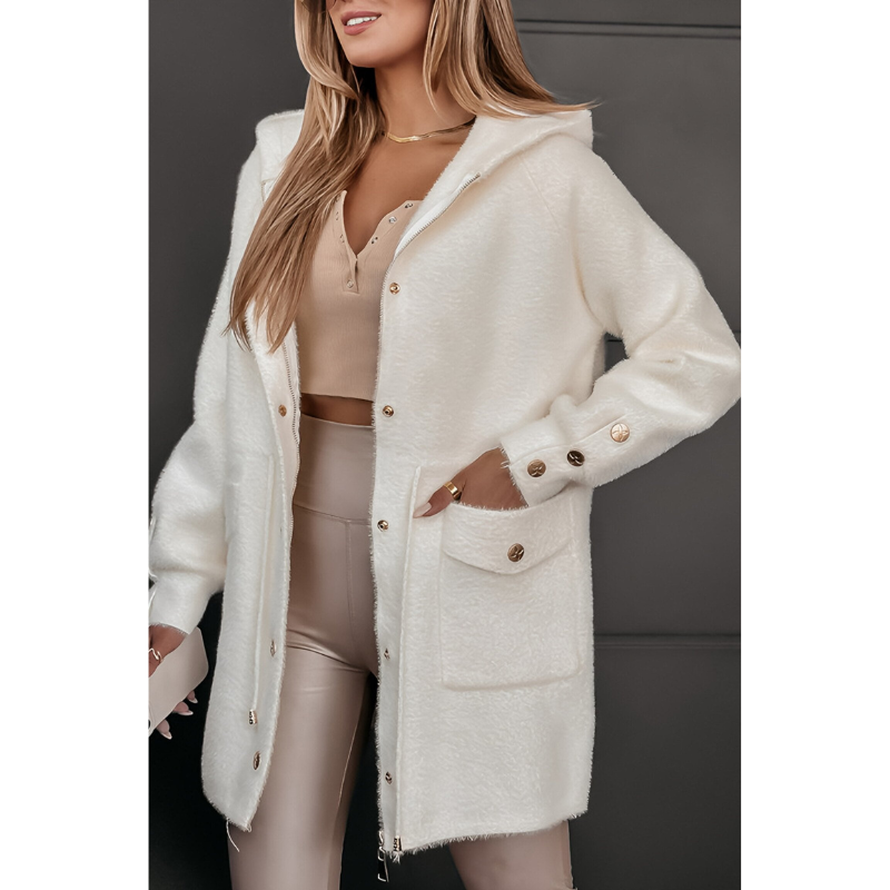Amélie Elegante Damesjas met Fleecevoering