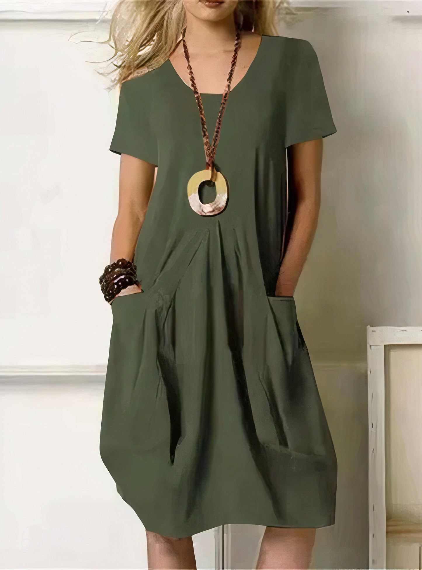 Mireya | Casual Everyday Midi Dress