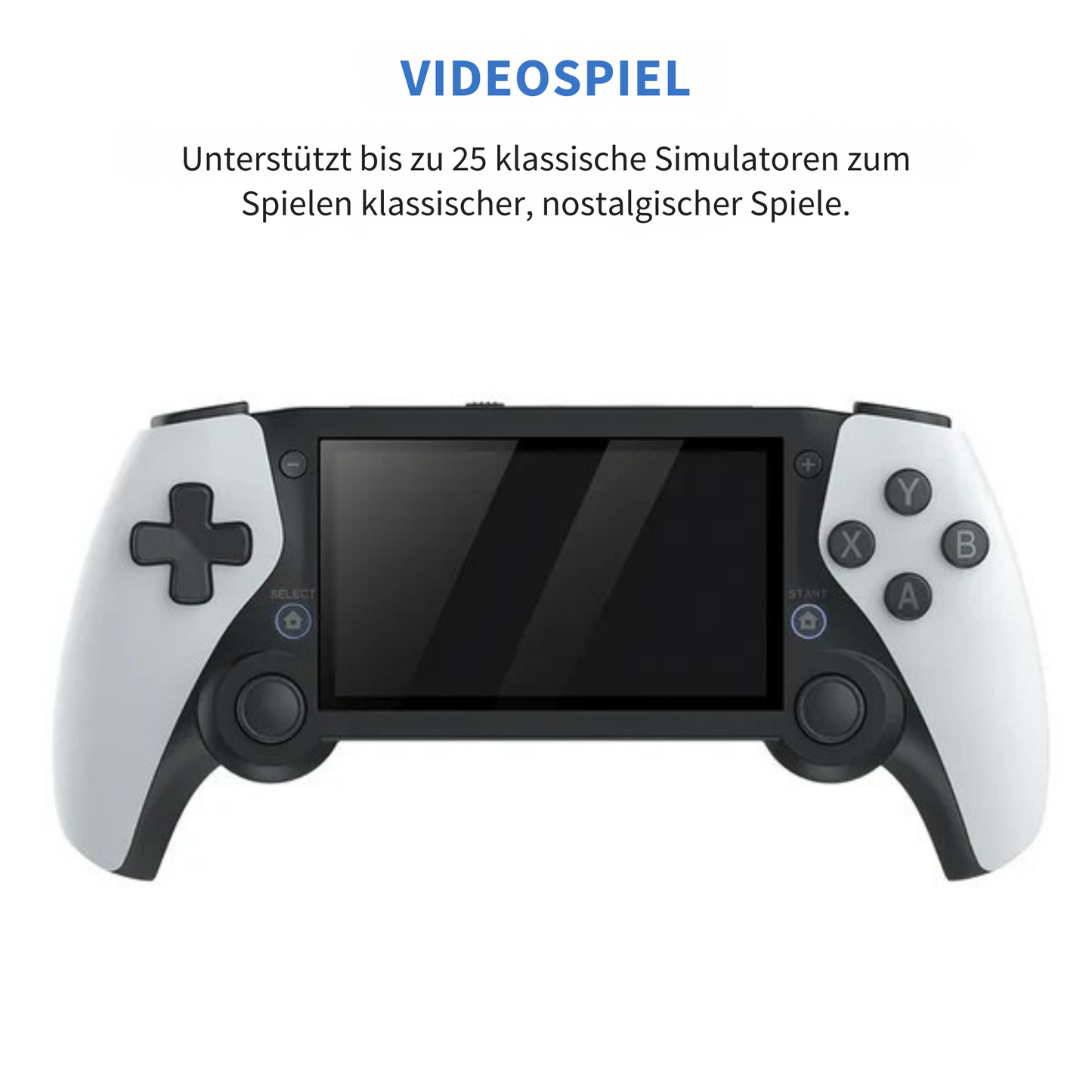 GameGlück™ / Handheld-Retrokonsole mit HDMI für sofortigen Spielspaß am TV