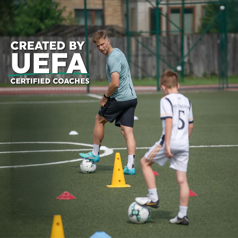 Fußball Pro Trainingsmatte und Video-Trainingsprogramm