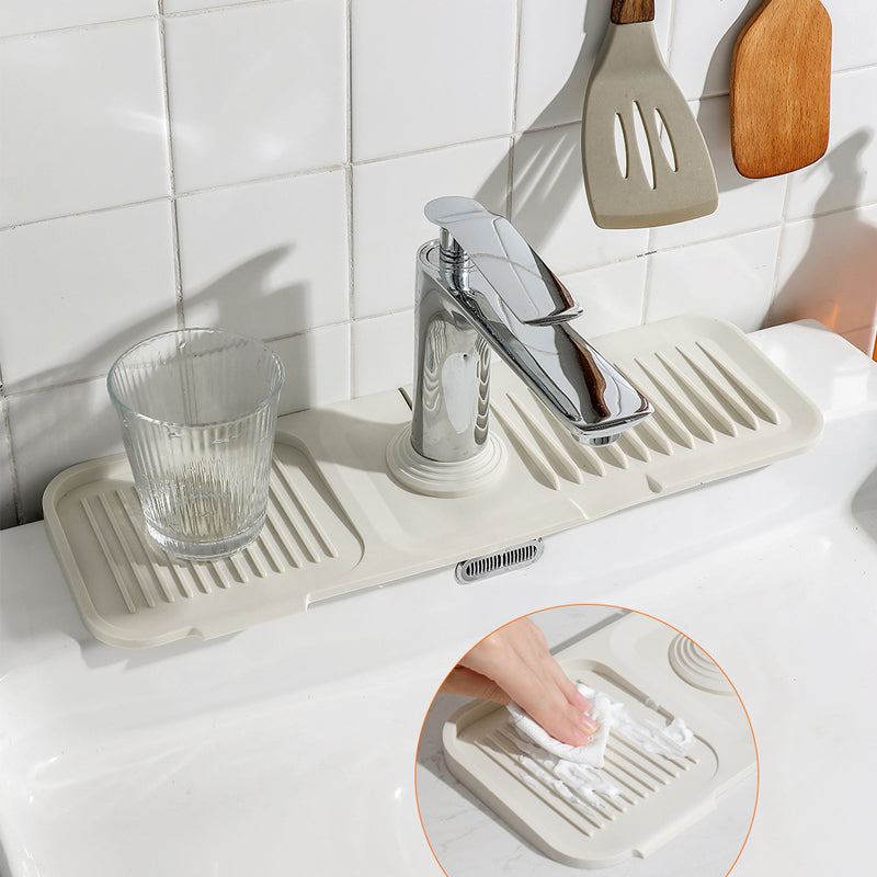 Soft-Surface Silicone Drying Mat – For Pots, Dishes, Glasses & Cutlery