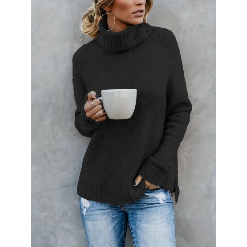 Gebreide Damestrui met Col – Winter Essential