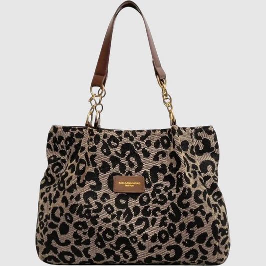 Edith | Standardní taška s leopardím vzorem – premium