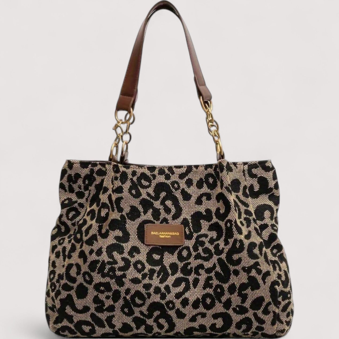Edith | Standardní taška s leopardím vzorem – premium