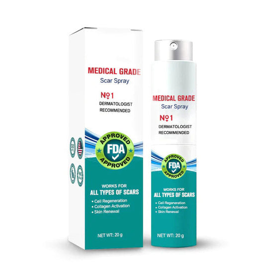 Une peau sans cicatrices, plus vite que jamais - Le spray cicatrisant avancé ultime