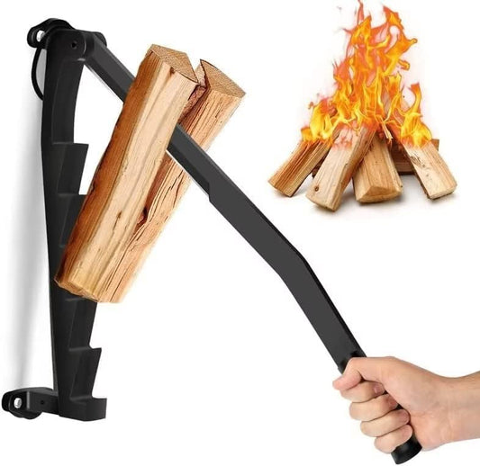 LogMaster™ - Wall-mounted wood splitter