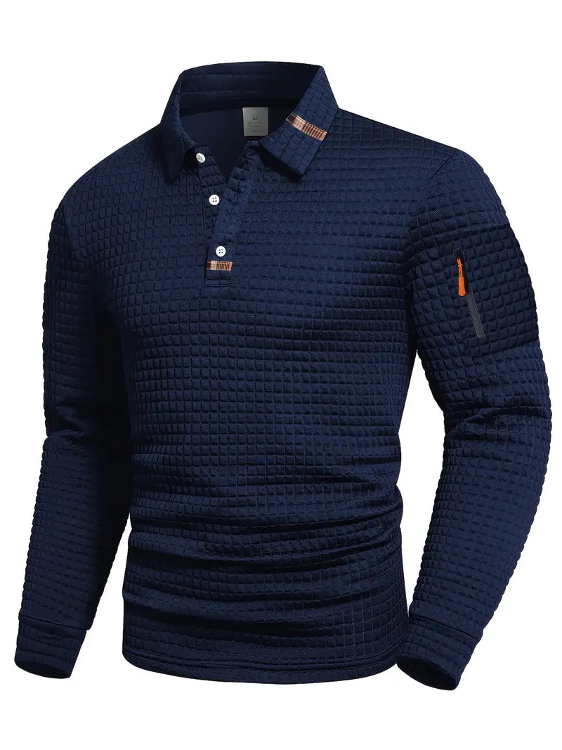 Jurian | Moderne Casual Longsleeve Polo