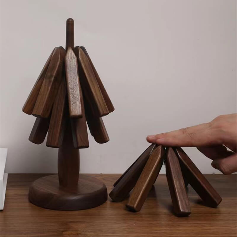 WalnussWunder / Künstlerisches Tischset aus Walnussbaum