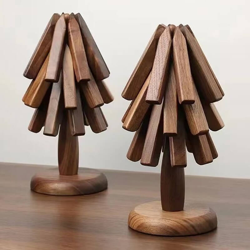 WalnussWunder / Künstlerisches Tischset aus Walnussbaum